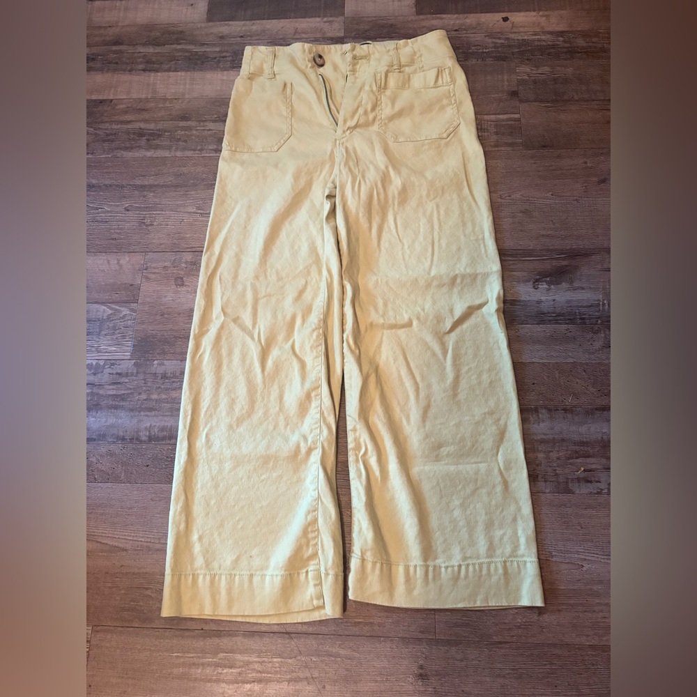 Anthropologie Maeve Colette wide leg pants size 26